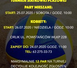 Turniej Siatkówki Plażowej Mikstów